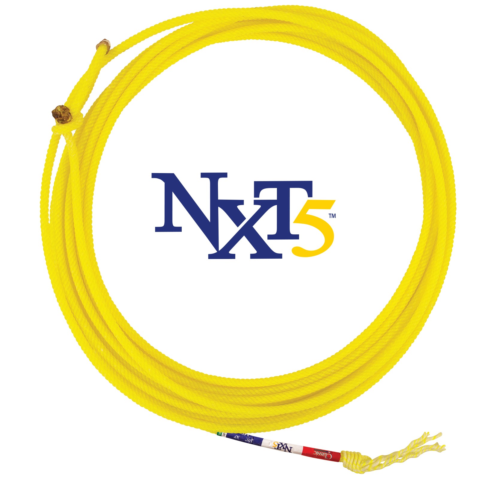 NXT5 five-strand team rope by Classic Rope.